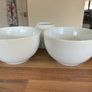 3 BNWOT White Dartington Noodle/Rice Bowls Image 2