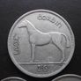 1940 Irish Republic. Set of 3 Silver Coins: Half Crown&Florin&Shilling Image 2