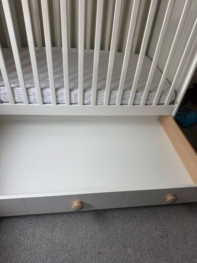 ikea cot & toddler bed