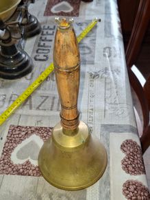 Old Large School Bell. Postage Available or Collection