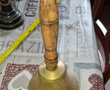 Old Large School Bell. Postage Available or Collection