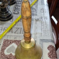 Old Large School Bell. Postage Available or Collection