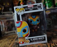 El Heroe Invicto ! Marvel Lucha Libre Edition ! Funko POP Vinyl Figure ! 2021 ! Iron Man !