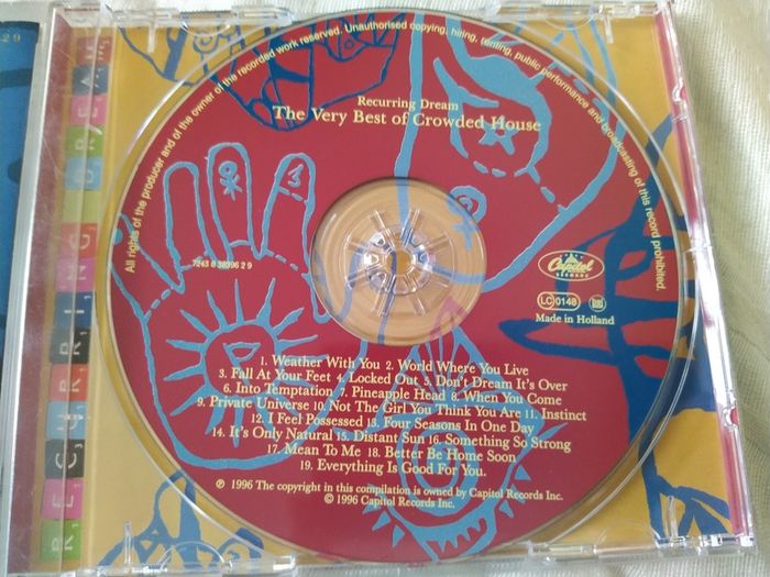 Crowed House -The Very Best Of Cd