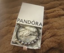 Mexican silver ball bracelet