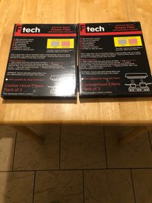 Universal oven extractor filters