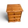 Chest of Drawers and Bedside Locker - Pine Image 7