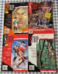 Marvel UK "STRIP" Comic Magazine Anthology (1990) Collection