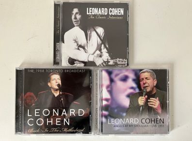 Leonard Cohen Collector's CDS by 3