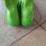 green  nike football boots Image 5