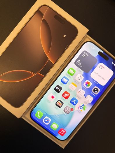 iPhone 16 pro max, 256 GB, Desert Titanium, Unlocked