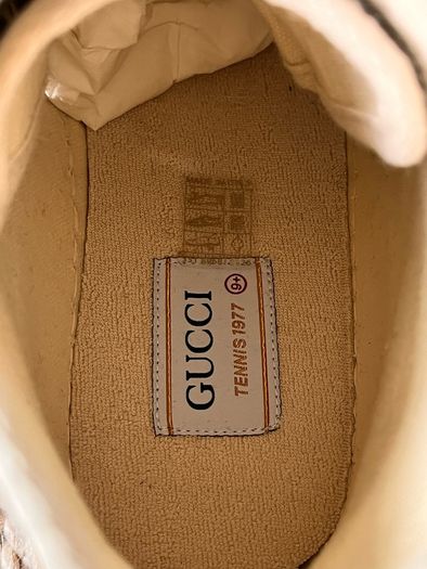 Gucci Men GG High-Top Sneakers. Authentic UK 9.5