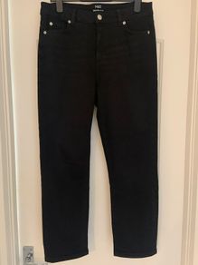 M&S Black Cropped Jeans