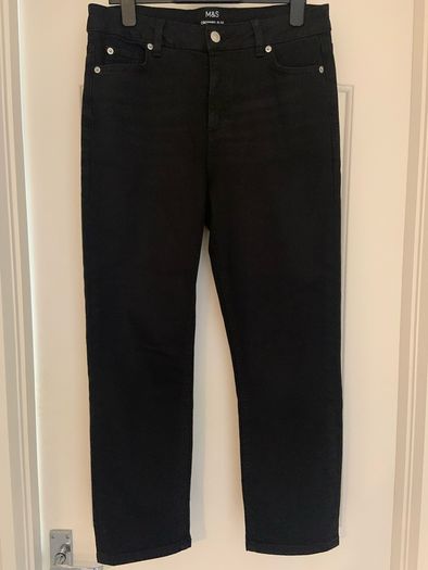 M&S Black Cropped Jeans