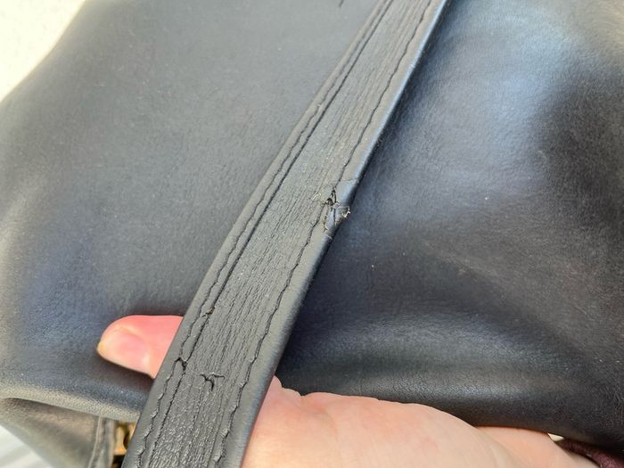 Coach XL 9085 Vintage Black Duffel Bag
