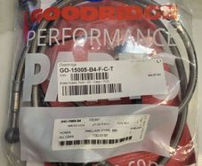 Honda Prelude 92-00 Gooridge Front Brake Hoses Braided New