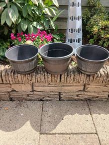 Plant Pots x 3