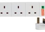 extension lead 4 Gang Surge Protected Extension Lead, White 5m