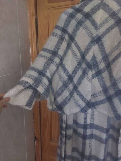 Donegal Design Vintage mohair wool cape coat (free post)