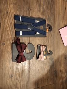 Boys Dickie Bows and Bracew.
