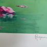 LLimited edition lithograph Bouquet by Alain Ragaru 248/295 Image 3