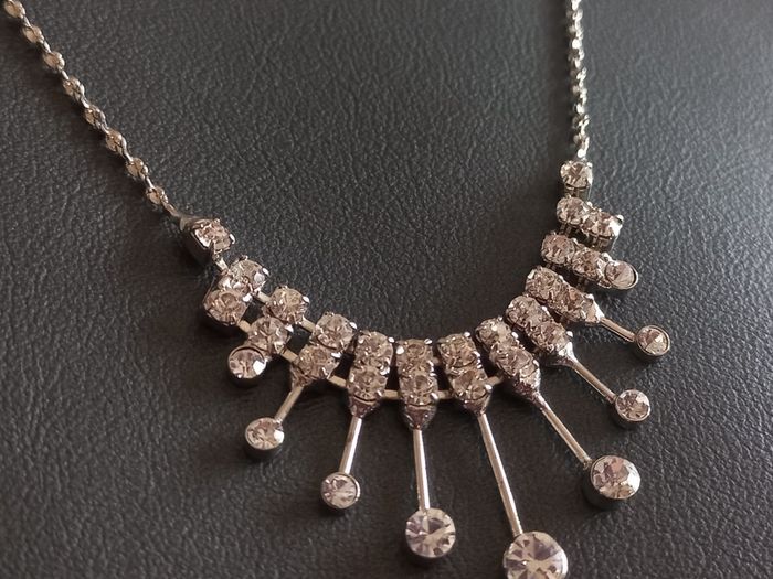 Vintage Diamonte Necklace
