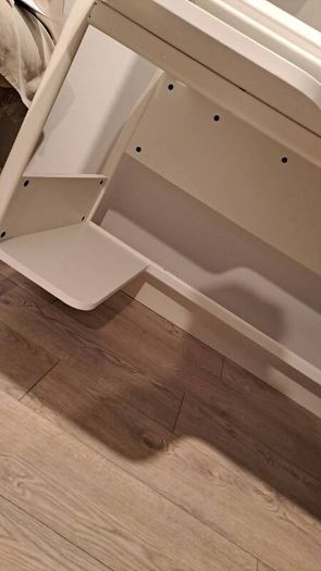 White Steel Gaming Desk - warranty active
