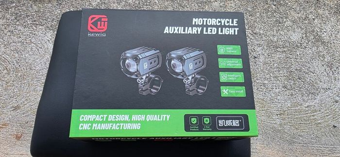 Kewig 60W Motorcycle Lights
