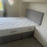 king size bed with matress Image 3