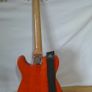 Richwood RE-130 Thinline Telecaster Electric Guitar - Amber Flame Top w/ P90 Pickups Image 9
