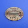 NIH (National Institute of Houseworkers) - a vintage graduate's certificate/diploma badge (c.1940's). A scarce badge. Image 3