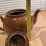Vintage Brown Betty Rustic Teapot Image 10