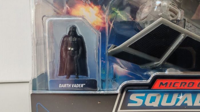Jazwares Star Wars Micro Galaxy Squadron Darth Vader's TIE Advanced
