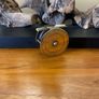 Antique S.Allcock & Co 2.25" brass Fly Fishing Reel Image 2