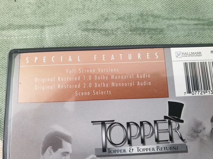 Topper and Topper Returns 1937 DVD Cary Grant Constance Bennett Region 1 USA