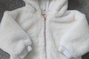 River island girls fluffy jacket 18-24 months