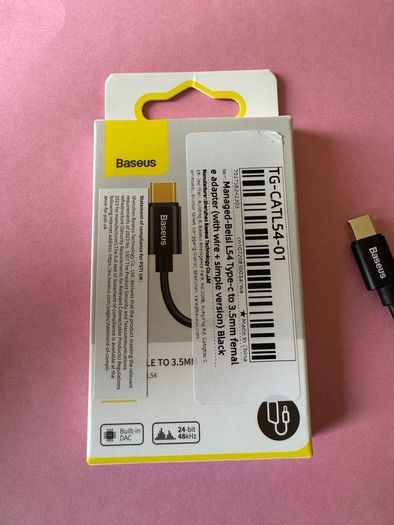 Baseus Type C to Headphone Jack 3.5mm