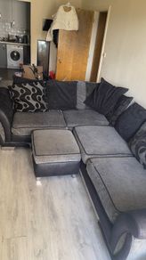 L shape corner sofa