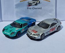 Scalextric GT Force Twin Pack (  mercedes ford Slot Car)