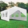 Affordable 3 x 6 m Gazebo Party Tent Garden Gazebo with 6 Side Panels Image 3