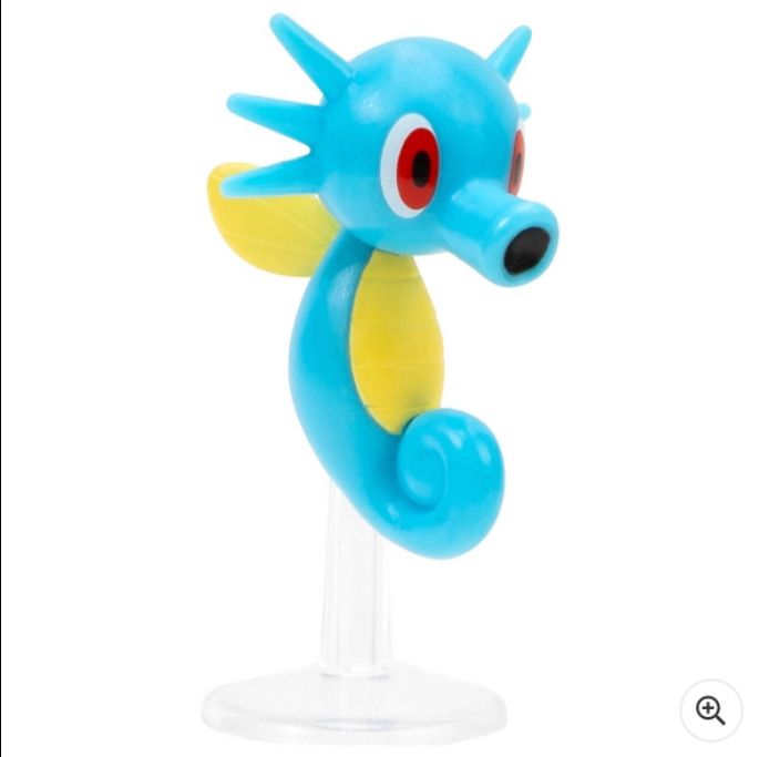 Pokemon Litwick and Horsea 5cm Battle Figures 2 Pack