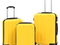 main image for ad Hardcase Trolley Set 3 pcs Yellow ABS