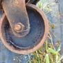 Vintage Flexello Cast Iron Industrial Casters (Set of 3) Image 2