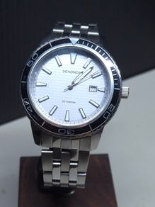 Sekonda 50 Metres Watch Stainless Steel Working
