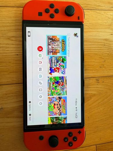 Nintendo Switch OLED Mario Red Edition (Full Boxed + Free Carrying Case)