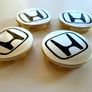 Honda  top black letter 68mm 69mm 70mm Alloy Wheel Center Caps cap Hub Cover Image 3