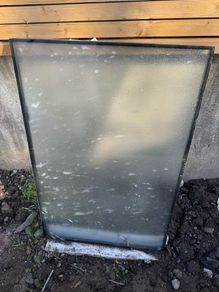 Double glazed frosted Window