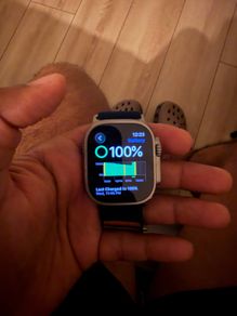 Apple Watch Ultra 2 100 percent battery with orginal charger