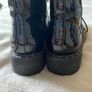 Black Patent boots size 7 Image 2