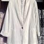 Primark White Blazer - Size 16 - Smart Casual Jacket Image 2